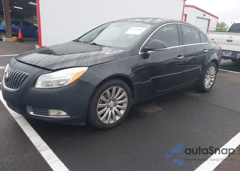 2012 Buick Regal Premium 1 from USA, damaged, VIN 2G4GS5EK8C9118125